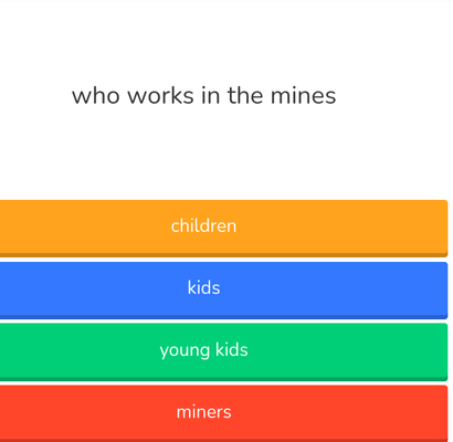 who works in the mines?