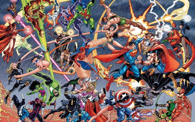 DC Comics VS Marvel!