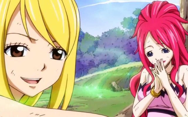 Fairy Tail: Lucy vs Sherry