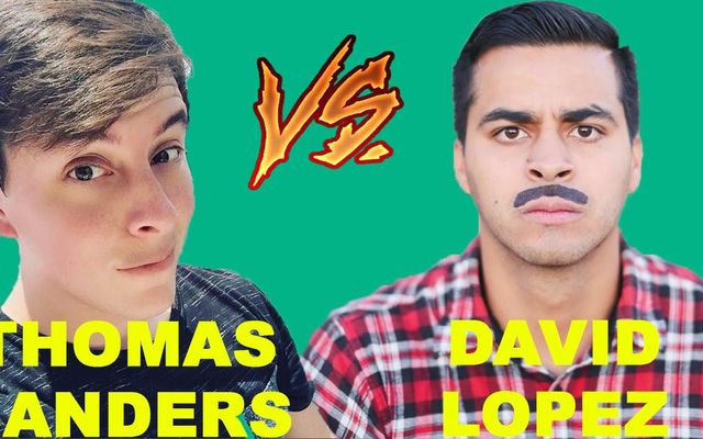 Which Vine celebrity do you like more: Thomas Sanders or David Lopez?