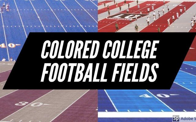 Favorite color for football fields?