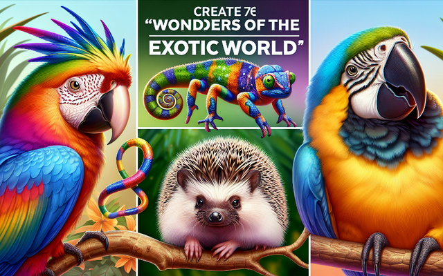 Wonders of the Exotic Pet World