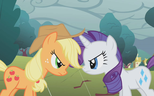 Would You Rather? (Rarity Vs. Applejack)