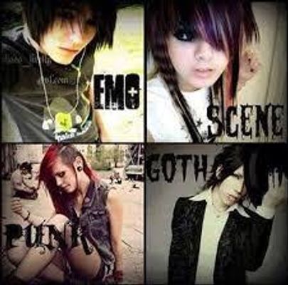 Are you emo, scene, goth or punk?