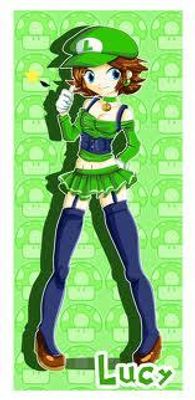 what does lucy (female luigi) think of you FOR GUYS ONLY!