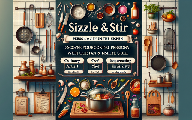 Sizzle & Stir: Personality in the Kitchen