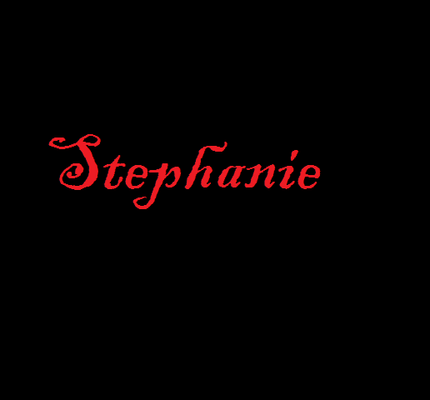 My dear Stephanie