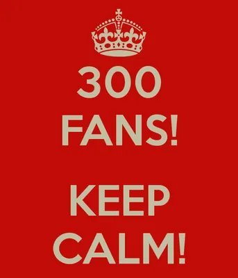 300 followers! 300 followers!