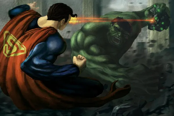 Superman Vs The Hulk Superman Vs The Hulk