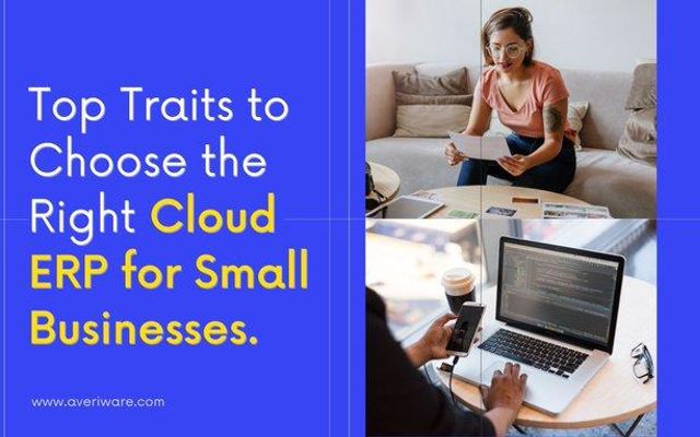 Choose the Right Cloud ERP for Small Businesses