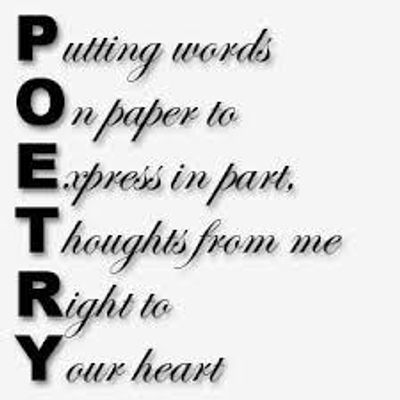 My Poetry and the Like