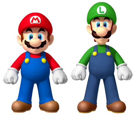 Mario VS Luigi!