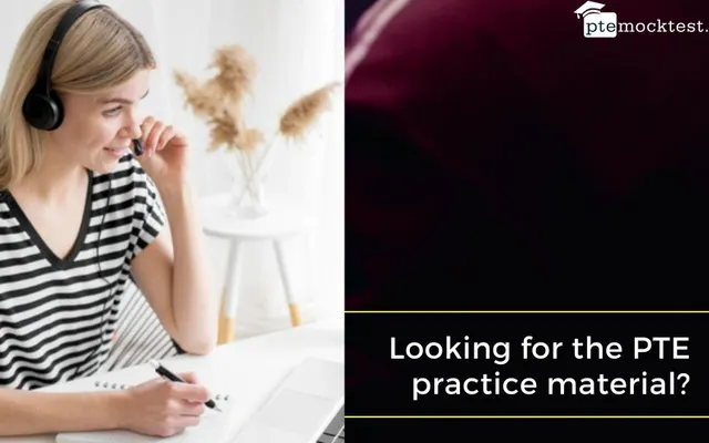 Looking for the PTE practice material? Looking for the PTE practice material?