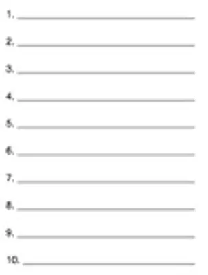 10 Great Things About... 10 Great Things About...