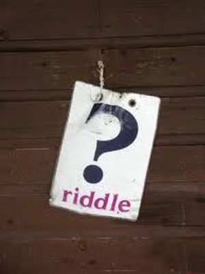 What are some good ideas for riddles? I love riddles! I just can't get enough of them. But I can't seem to find many good ones now, do you know any