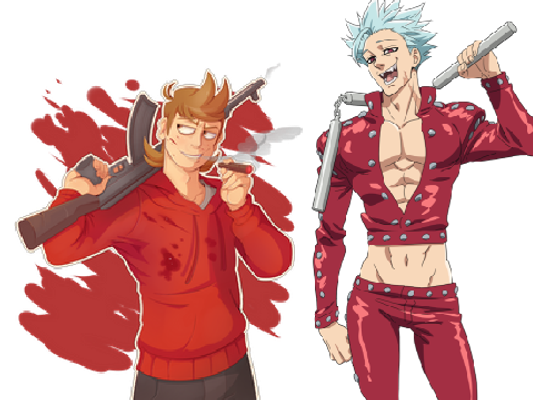 Who's Hotter? Tord from Eddsworld ( 5 foot 3 inches tall ) or  Ban from Seven Deadly Sins ( 6 foot 11 inches tall )