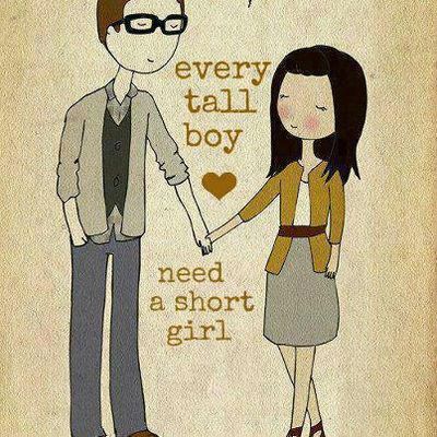 Do you agree with this pic? So, I'm really short... My friends all tower over me, but apparently I'm the right size for my age :/ IDK, so what do you all think? Do you prefer short, tall, or medium girls? I know this question is random, but I really wanna know your opinion :P