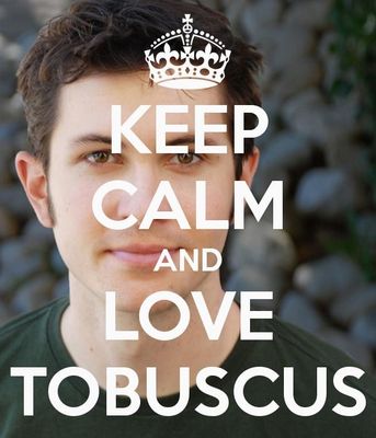 Keep calm and love tobuscus Keep calm and love tobuscus. Who's heard of him??? Look him up on youtube if u have no idea