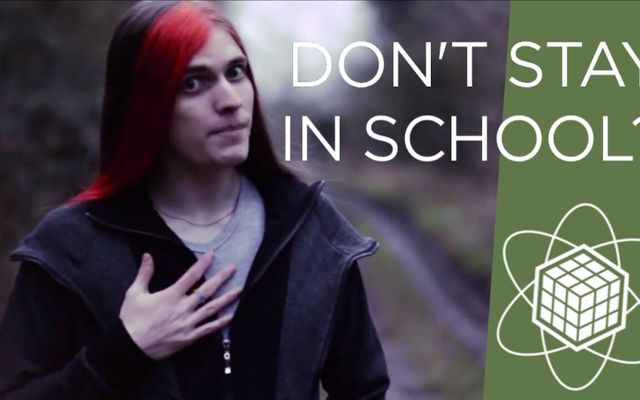 Have you ever heard of Don't Stay in School? I saw it on TheFineBros react video and instantly loved it.It told so much truth,I swear it's amazing!If you hate it don't comment on it,please.I men imagine how much work it took to make those lyrics and rap them.