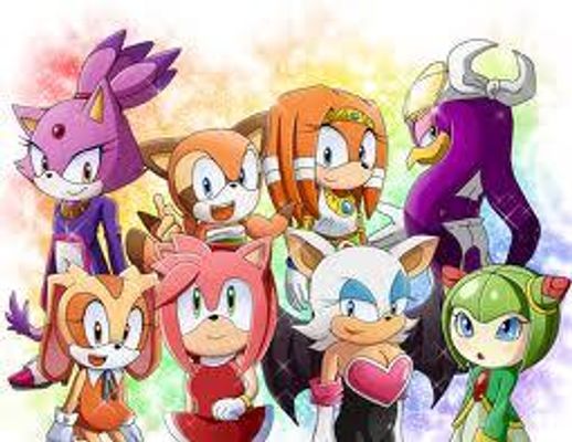 which sonic character are you? ( GIRLS )