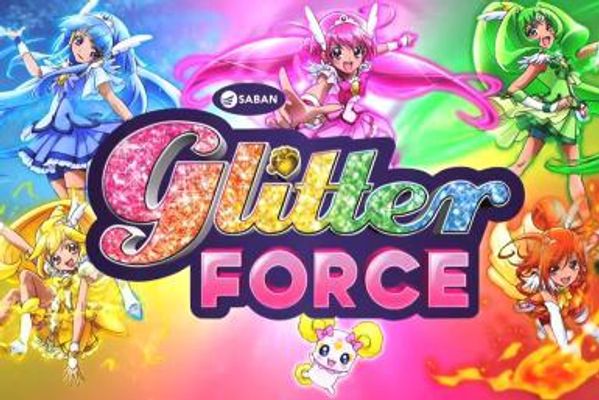 How did the Glitter force warriors get their special powers?