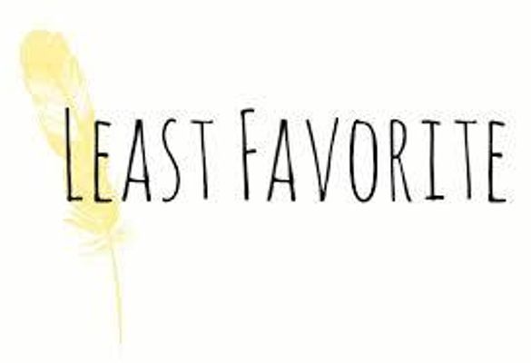 What is your least favorite anime?