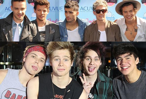 Whose is Better 1D or 5 Seconds of Summer? I'd say both but I've mostly heard 1D so I'd say 1D is best. One Direction forever!