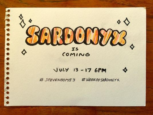 What do you think Sardonyx looks like? (Steven Universe) You can put a vivid description on what you think (or hope) Sardonyx is, or what she looks like. If you want to post a picture you can just go to my page and post it. I also have a page for this. So, what do you think Sardonyx looks like?