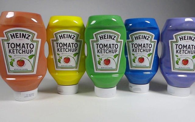 Why does colored ketchup exist?