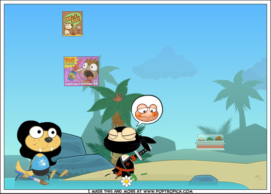 Do you play poptropica? do you play this game? I do.My name is calm dragon. Username:Toughwolf398