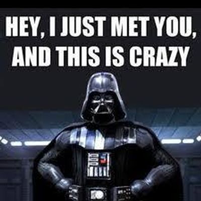 Star wars call me maybe!!!! Watch this! Isen't it AWESOME???? http://www.youtube.com/watch?v=dBM7i84BThE