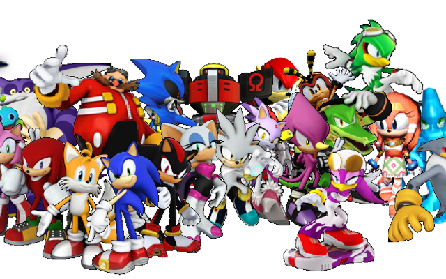 Can you name all the sonic characters you know? Ok! I will! Sonic, tails, knuckles, shadow, cream, silver, Amy, sally, Mephiles, infinite, Eggman, rouge, omega, icing, blaze, espio, charmy, vector, sticks, big, and metal sonic.