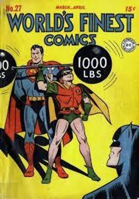 Why do Batman and Superman wear their underwear on the outside? That was not a nice view for me as an innocent child for me to watch. I've always wondered about that.