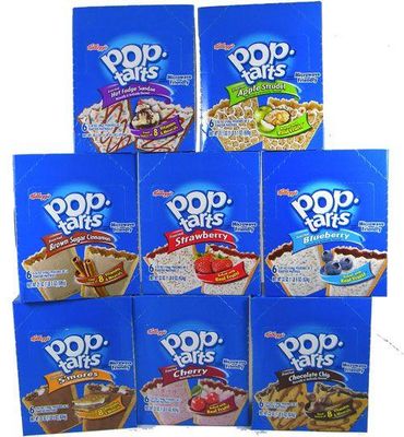 What's your favorite poptart flavor? Personally I love the frosted brown sugar cinnamon as well as the frosted blueberry