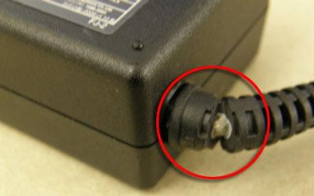 How to fix broken Power cable cord? Its far worse then the pic Not my picture, but is a problem