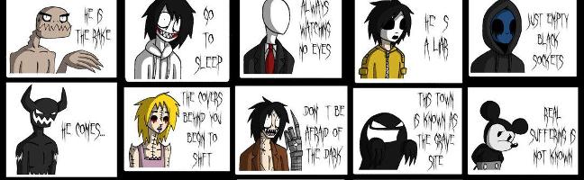 'Creepypasta Poetry Collection' Ideas