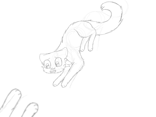 <c:out value='I realized how disproportionate this looks but hey look an arms outstretched WIP with OC's'/>