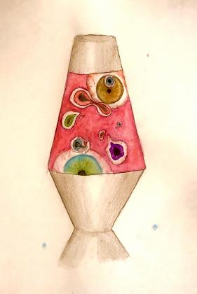 Lava Lamp w/ Eyes!!!