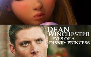 Dean Winchester is a Disney princess