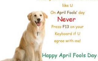 April Fool's Day!