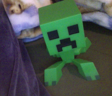 My creeper! (a.k.a My statue)