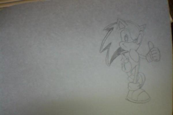 <c:out value='@Yamilettethehedgehog101 hope you like this Sonic drawing'/>