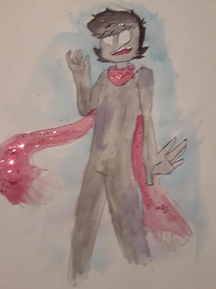 Ew it's bLURRY- Inktober #10//candy gore//sparkly