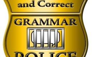 Grammar Police!