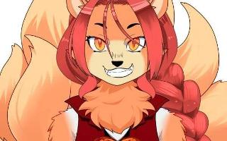 Pyro the red fox