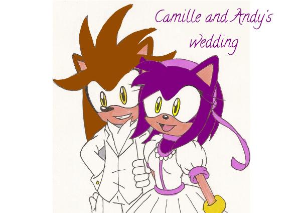 <c:out value='Andy x Camille *plays here comes the bride* Just kidding!'/>