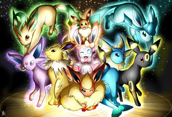 <c:out value='All the Eeveelutoins'/>