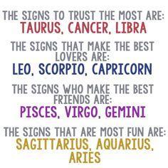 The Zodiac Signs page's Photo