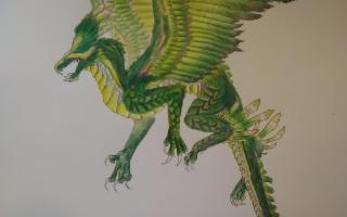 My dragon art page?