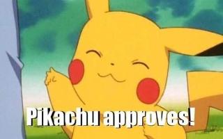 I love pikachu's there so cute!